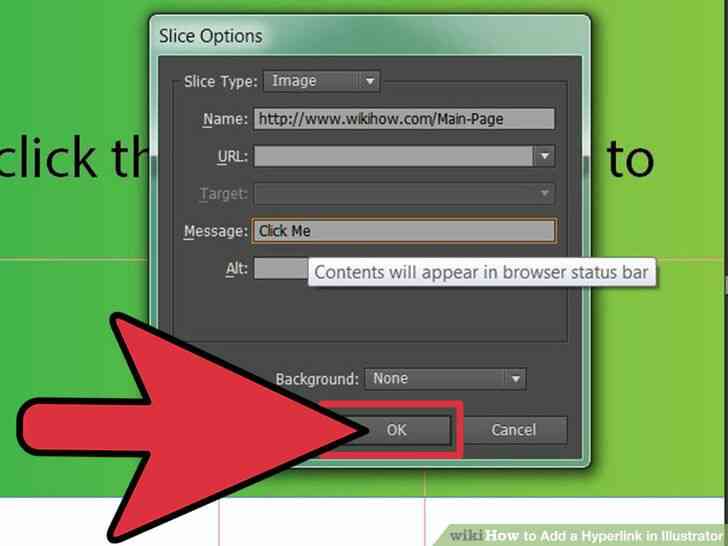 Image intitulee Ajouter un lien Hypertexte dans Illustrator Etape 19